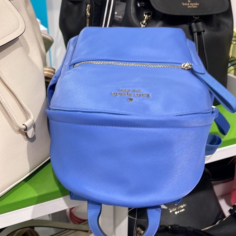 Kate Spade Chelsea Nylon Medium Backpack
Deep Cornflower 
NWT - Picture 16 of 16